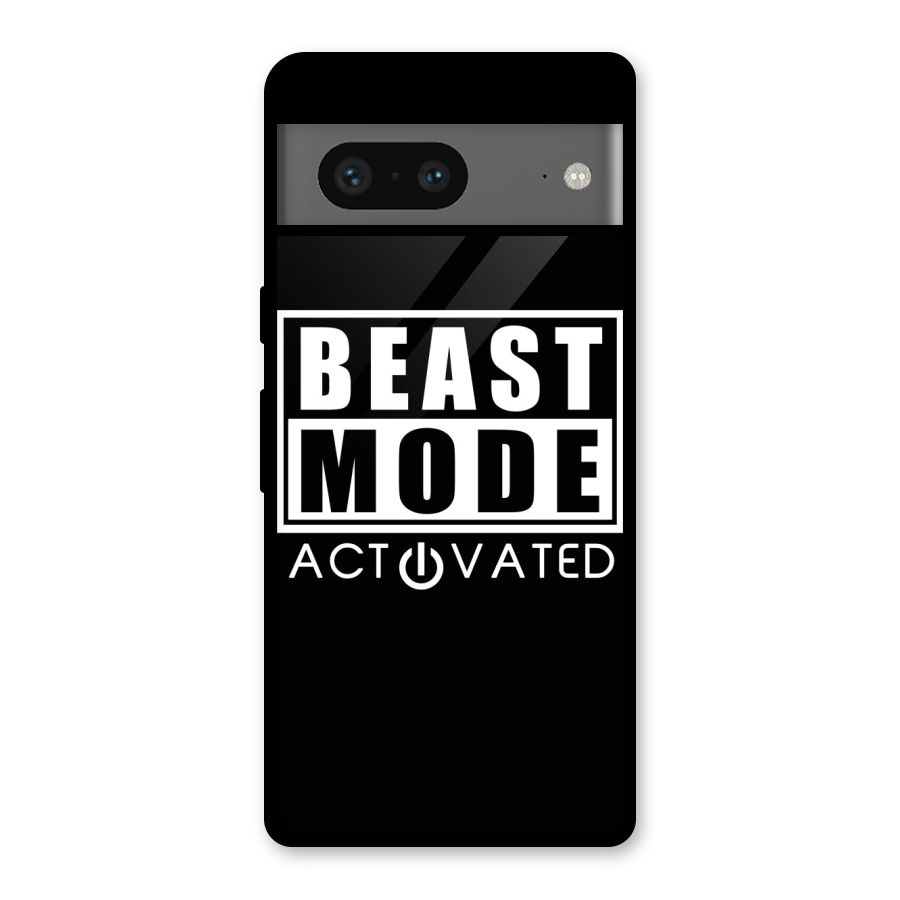 Beast Mode Activated Glass Back Case for Google Pixel 7