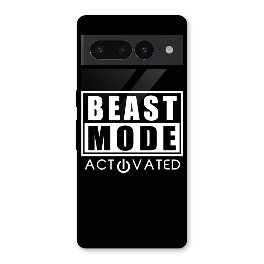 Beast Mode Activated Glass Back Case for Google Pixel 7 Pro
