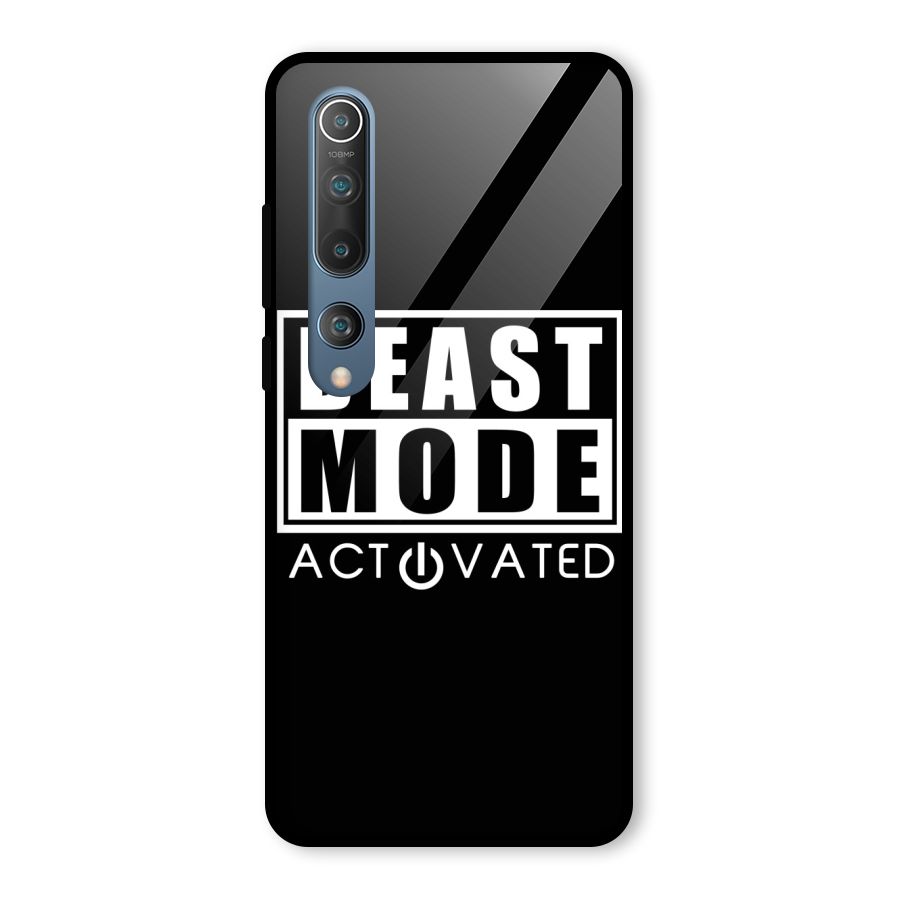 Beast Mode Activated Glass Back Case for Mi 10