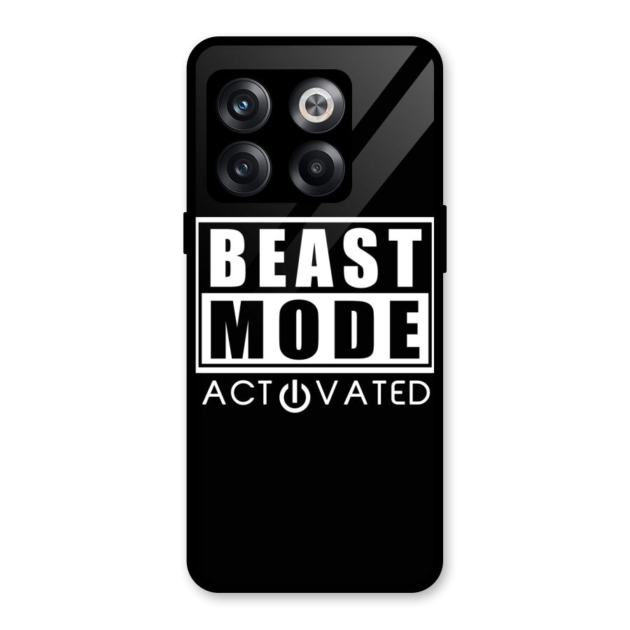 Beast Mode Activated Glass Back Case for OnePlus 10T