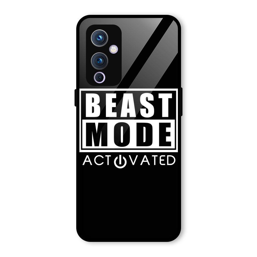 Beast Mode Activated Glass Back Case for OnePlus 9