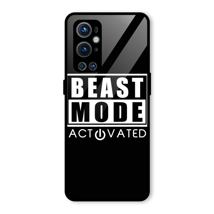 Beast Mode Activated Glass Back Case for OnePlus 9 Pro