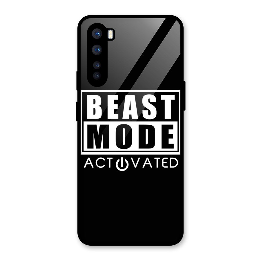 Beast Mode Activated Glass Back Case for OnePlus Nord