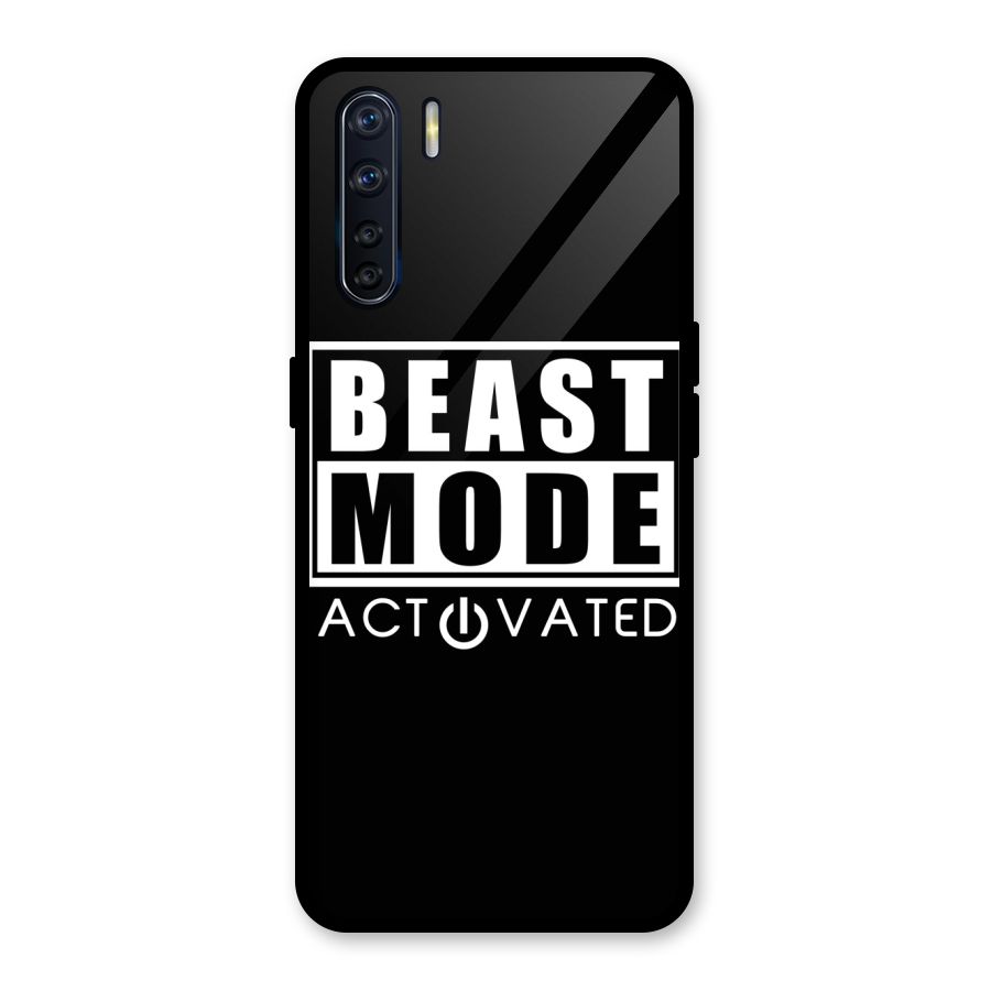 Beast Mode Activated Glass Back Case for Oppo F15