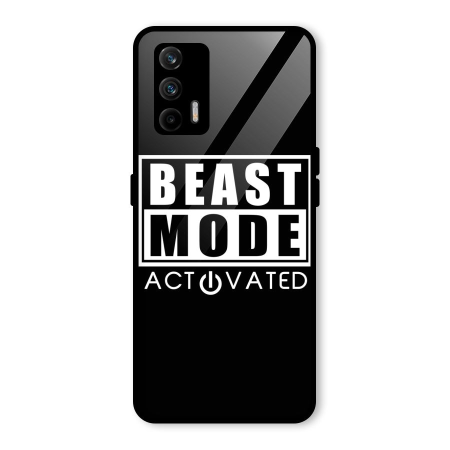 Beast Mode Activated Glass Back Case for Realme GT 5G