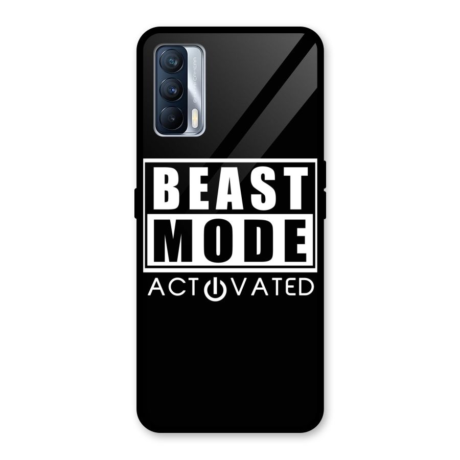 Beast Mode Activated Glass Back Case for Realme X7