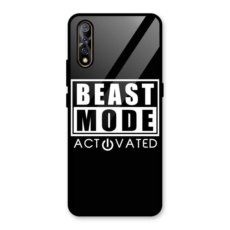 Beast Mode Activated Glass Back Case for Vivo S1