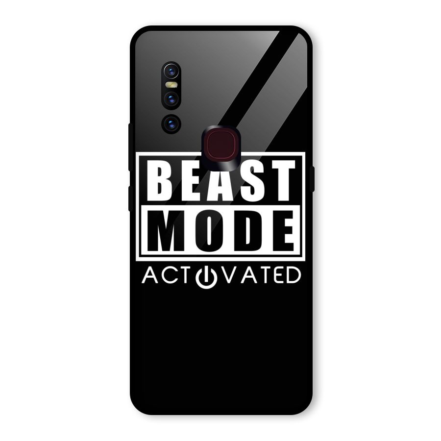 Beast Mode Activated Glass Back Case for Vivo V15