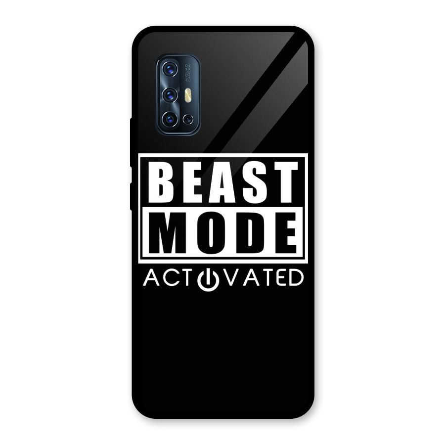 Beast Mode Activated Glass Back Case for Vivo V17