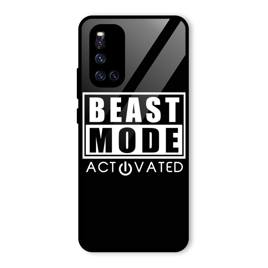 Beast Mode Activated Glass Back Case for Vivo V19