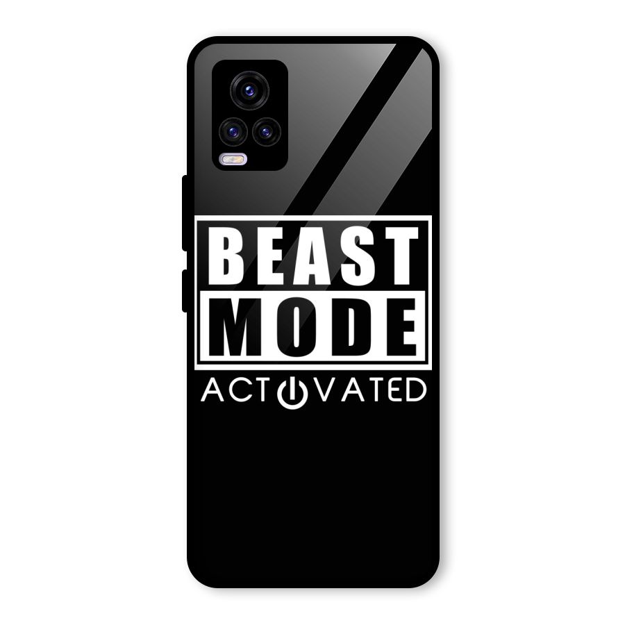 Beast Mode Activated Glass Back Case for Vivo V20