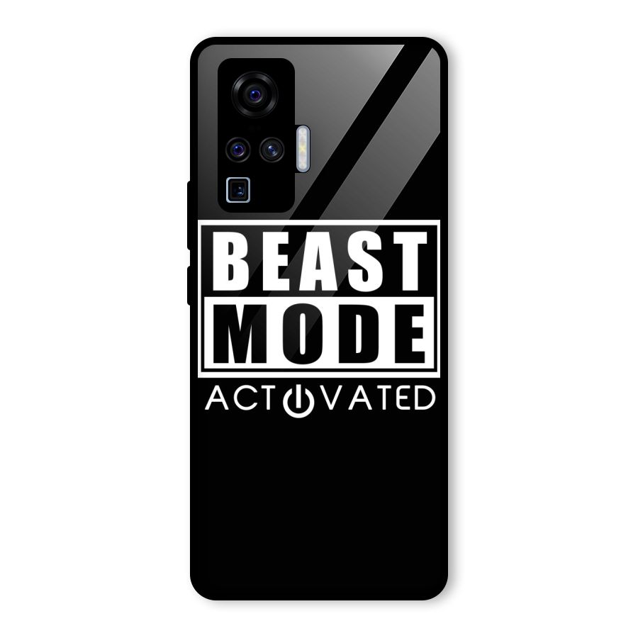 Beast Mode Activated Glass Back Case for Vivo X50 Pro
