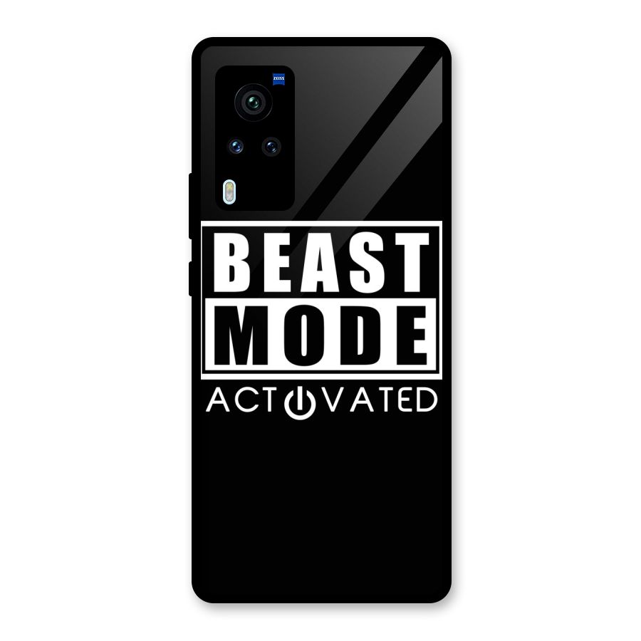 Beast Mode Activated Glass Back Case for Vivo X60 Pro