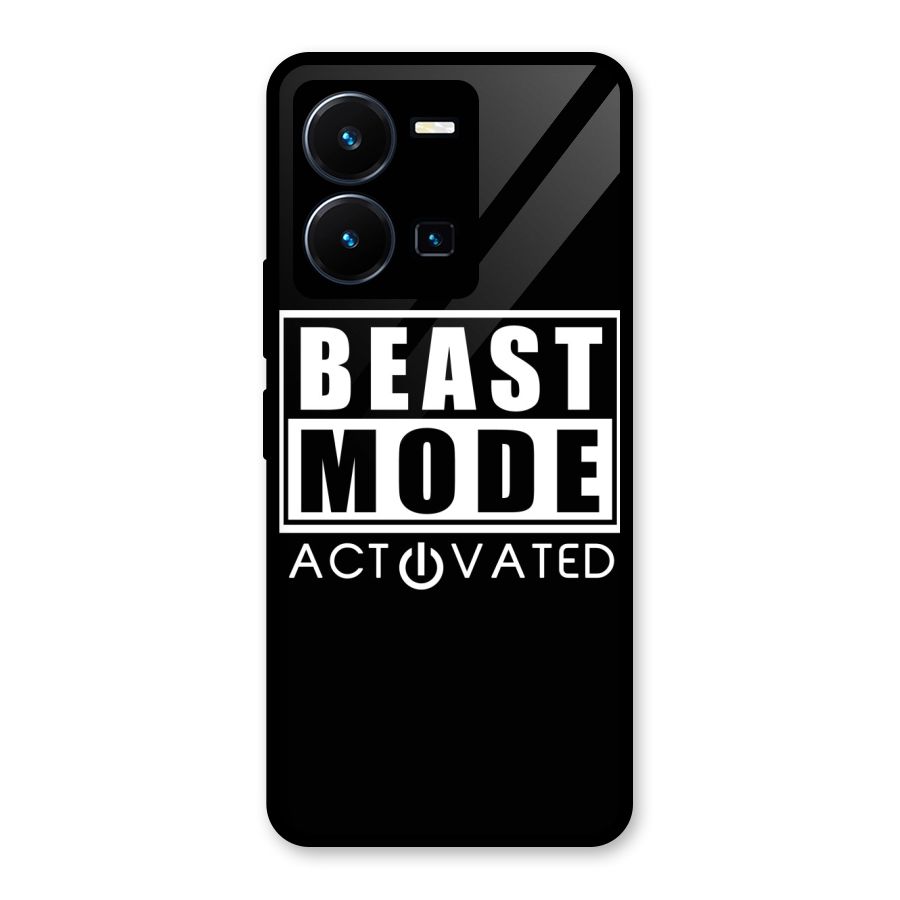Beast Mode Activated Glass Back Case for Vivo Y35