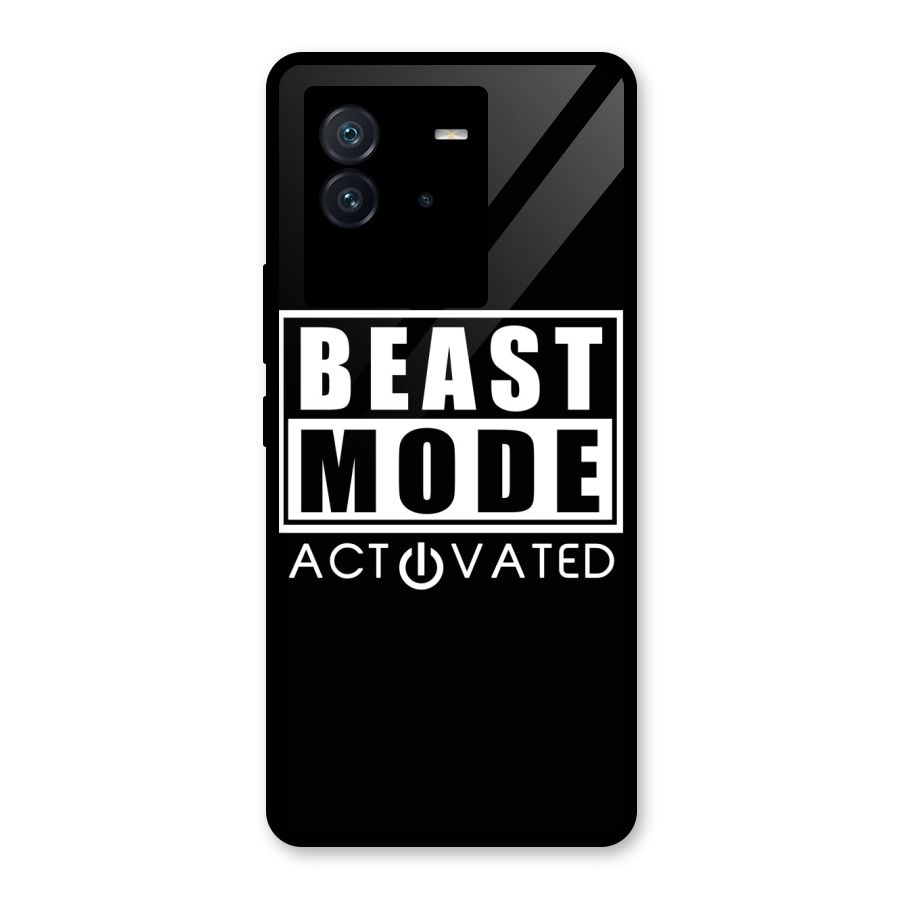 Beast Mode Activated Glass Back Case for Vivo iQOO Neo 6 5G