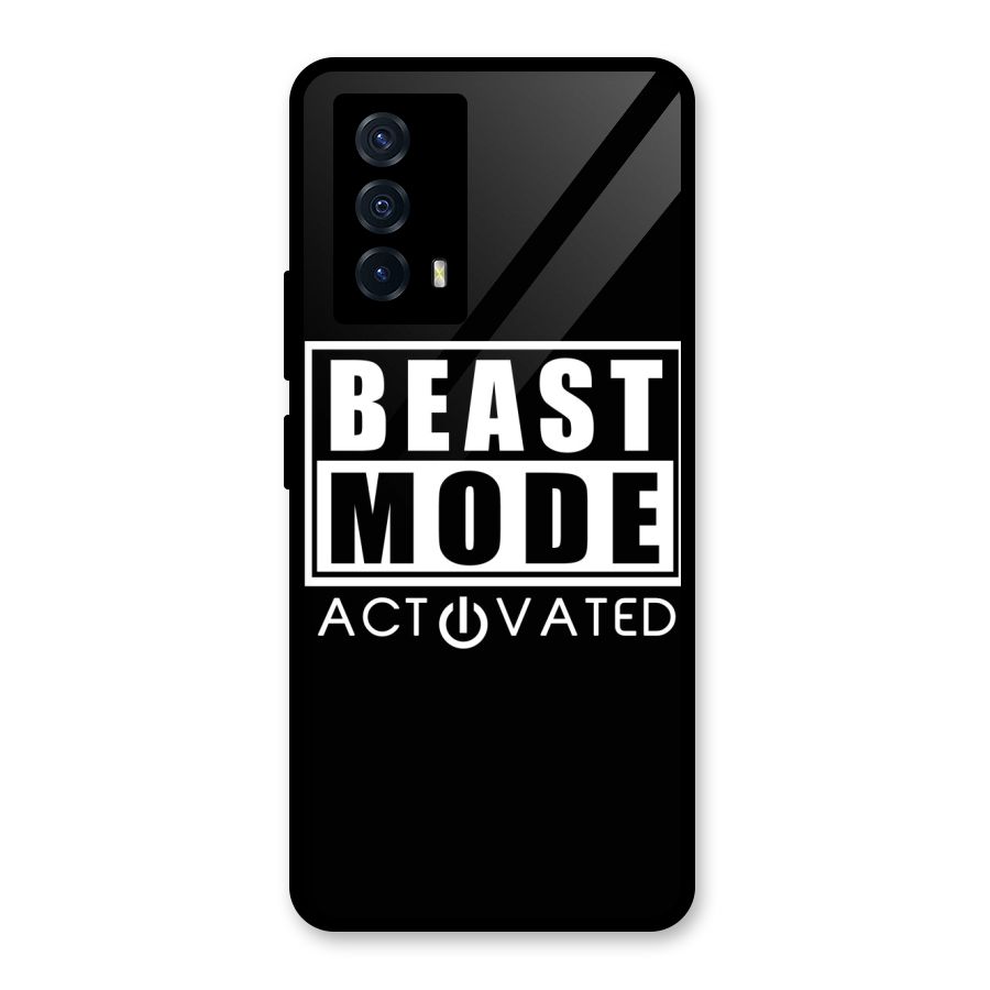 Beast Mode Activated Glass Back Case for Vivo iQOO Z5