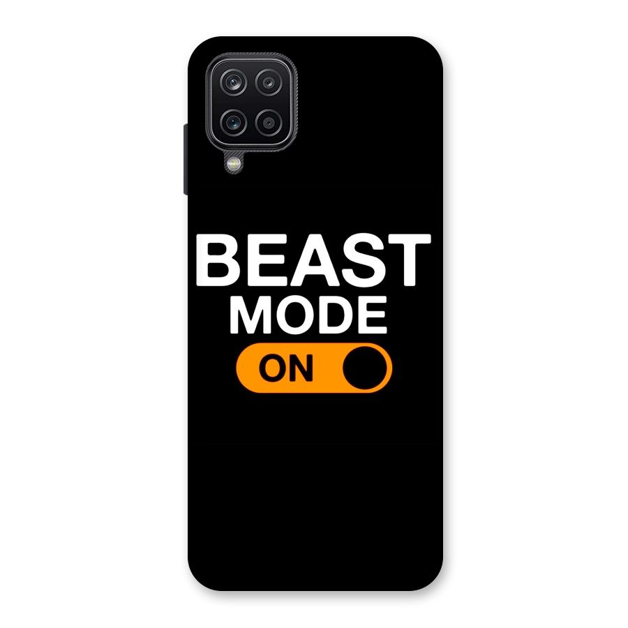 Beast Mode Switched On Back Case for Galaxy A12