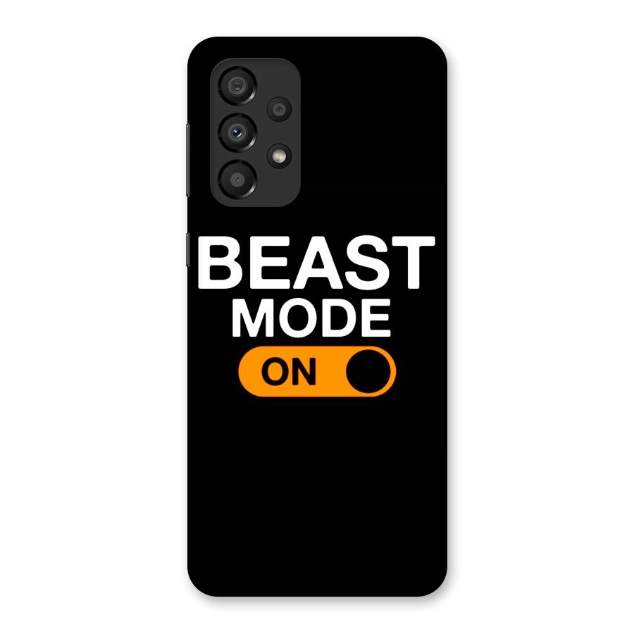 Beast Mode Switched On Back Case for Galaxy A33 5G