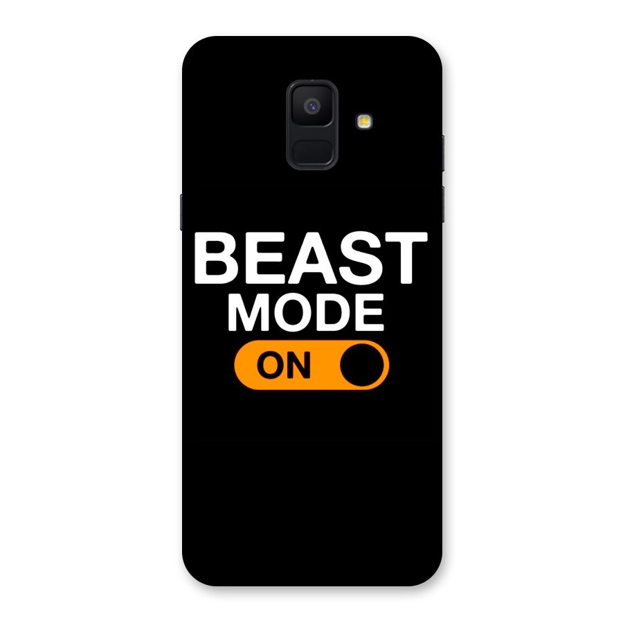 Beast Mode Switched On Back Case for Galaxy A6 (2018)