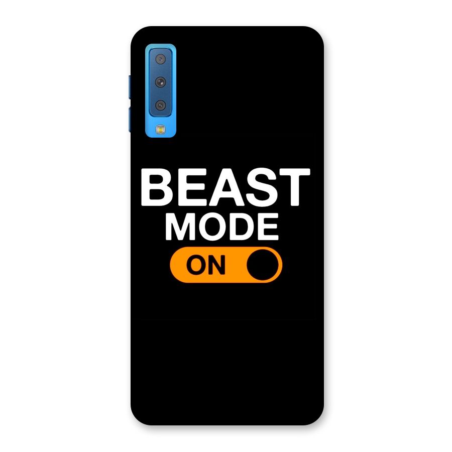 Beast Mode Switched On Back Case for Galaxy A7 (2018)