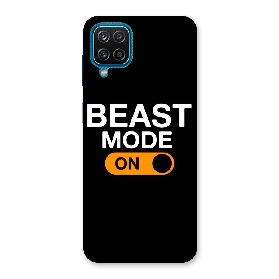 Beast Mode Switched On Back Case for Galaxy F12