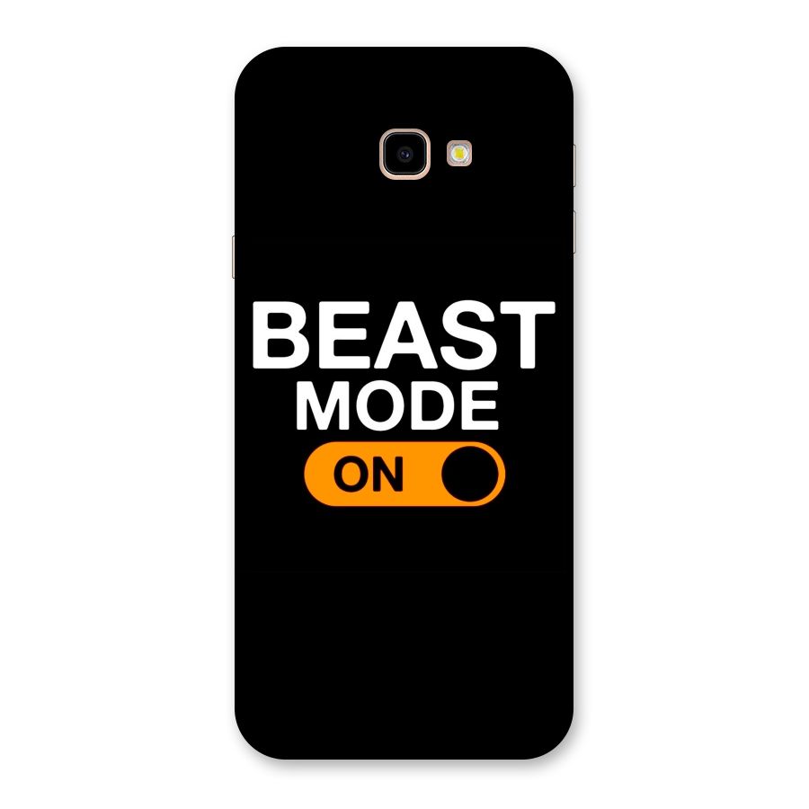 Beast Mode Switched On Back Case for Galaxy J4 Plus