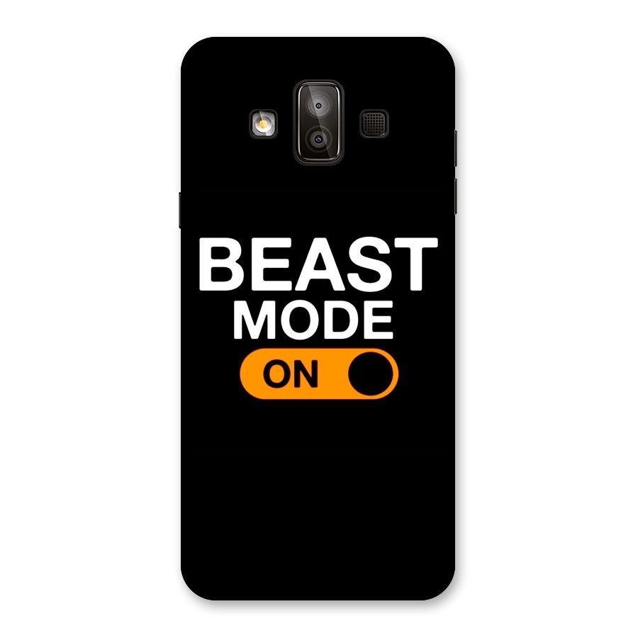 Beast Mode Switched On Back Case for Galaxy J7 Duo