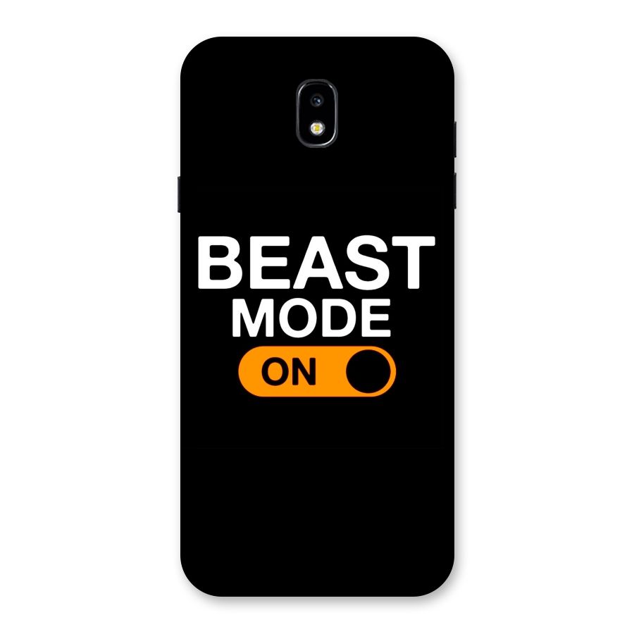 Beast Mode Switched On Back Case for Galaxy J7 Pro