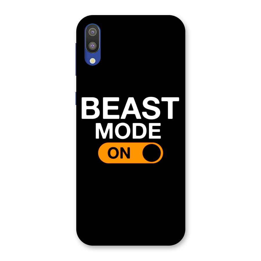 Beast Mode Switched On Back Case for Galaxy M10