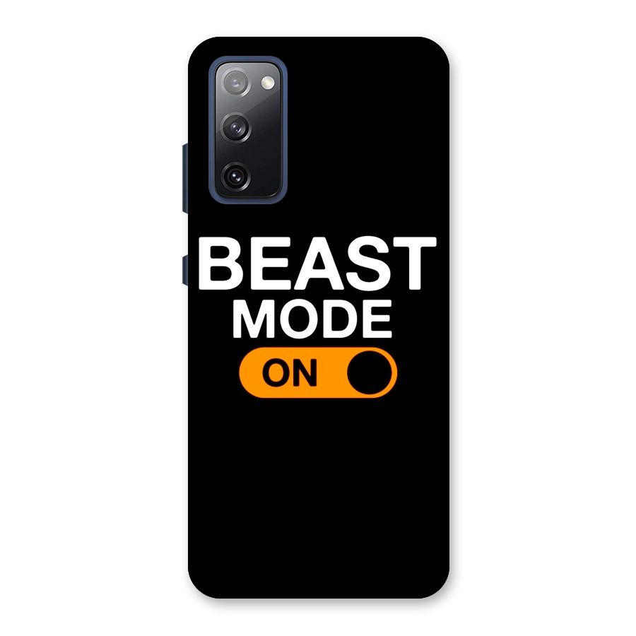 Beast Mode Switched On Back Case for Galaxy S20 FE
