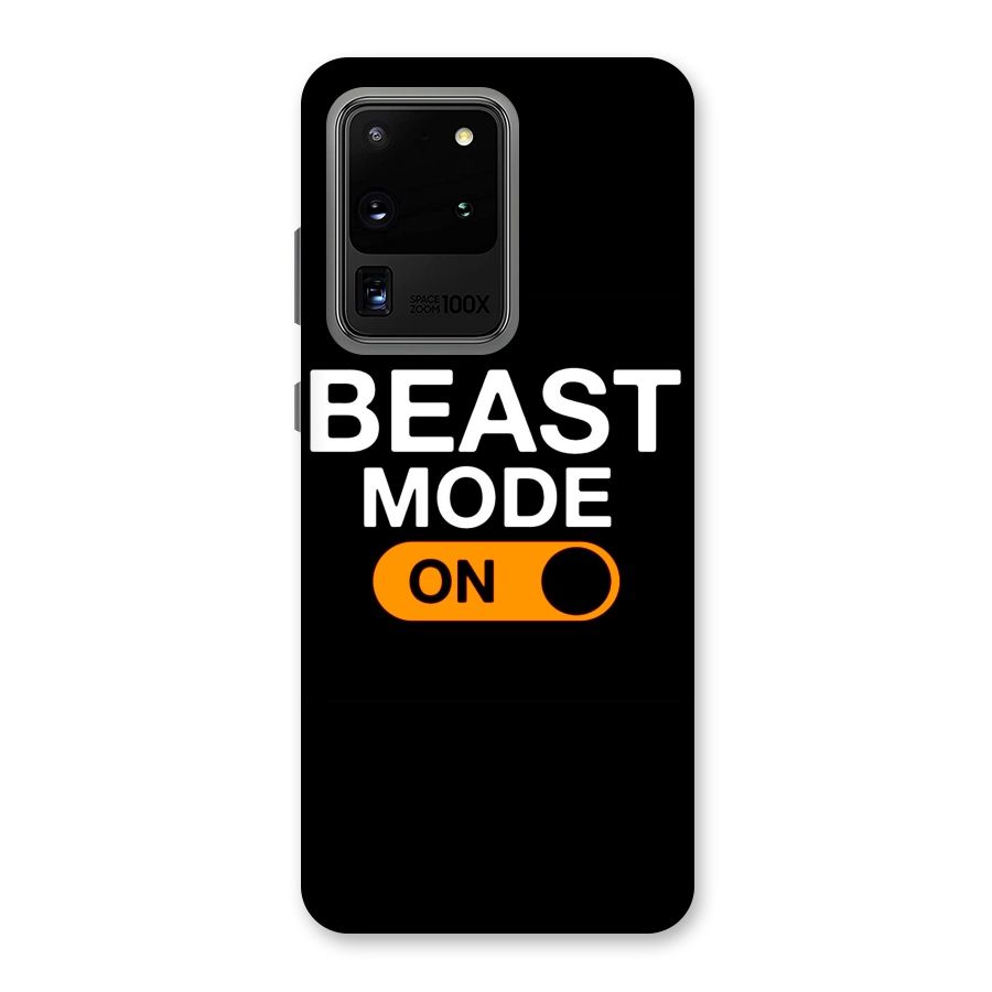 Beast Mode Switched On Back Case for Galaxy S20 Ultra