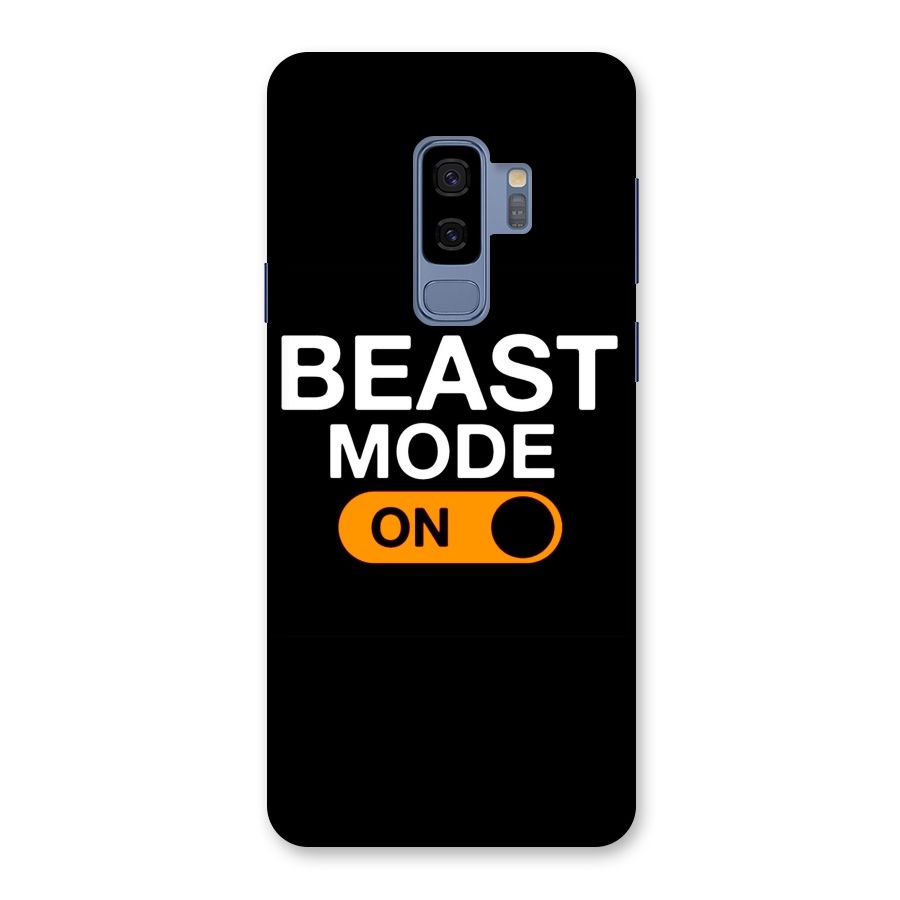 Beast Mode Switched On Back Case for Galaxy S9 Plus