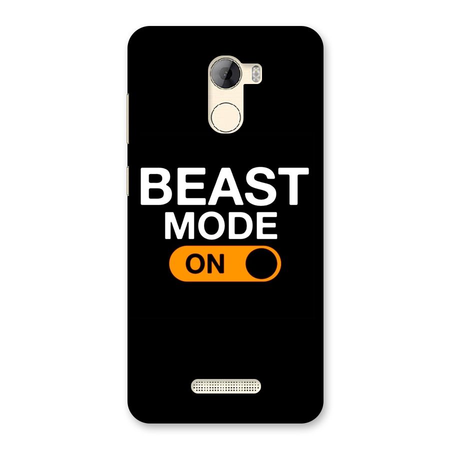 Beast Mode Switched On Back Case for Gionee A1 LIte