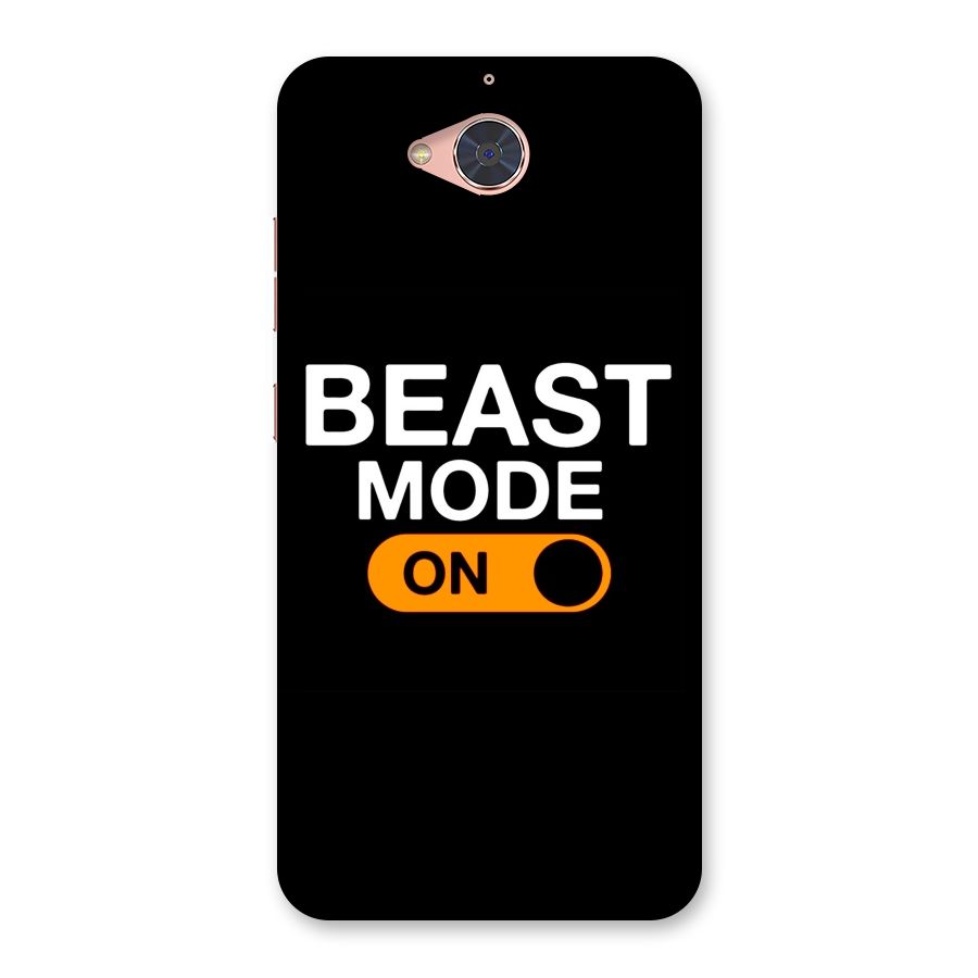 Beast Mode Switched On Back Case for Gionee S6 Pro