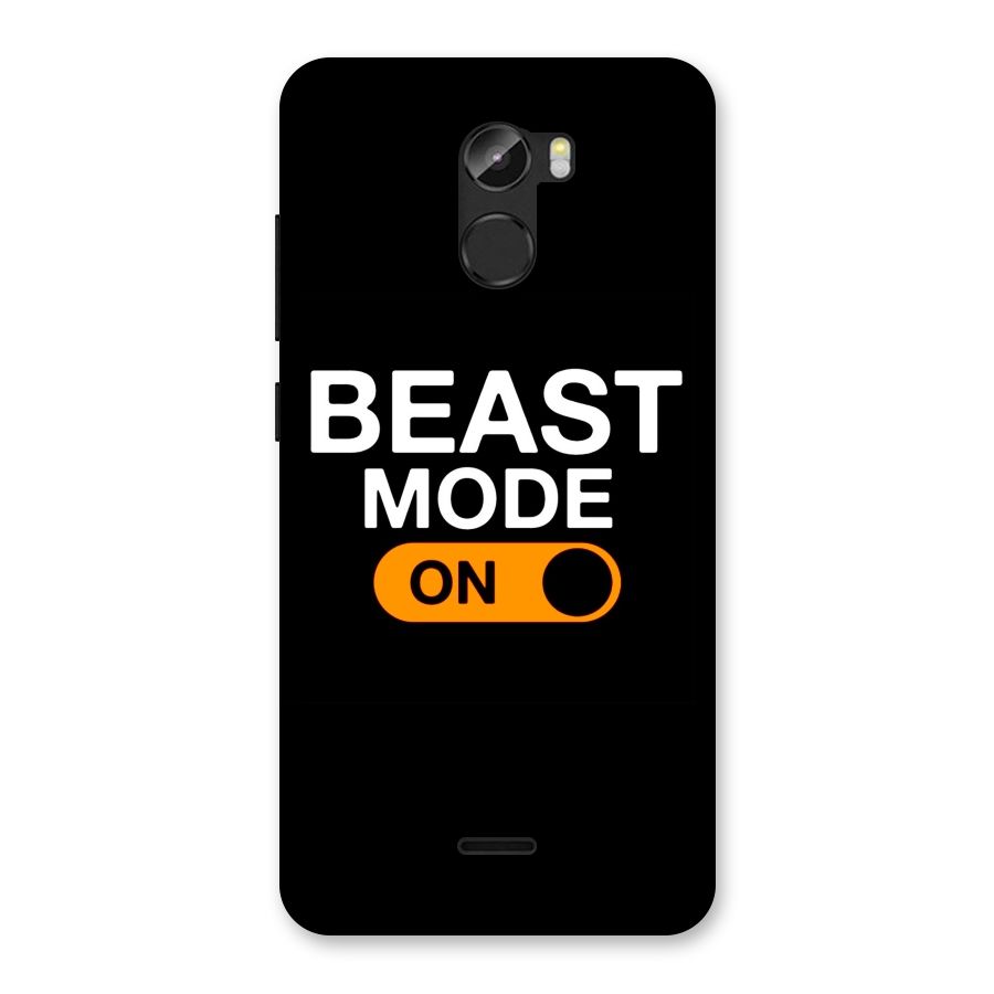 Beast Mode Switched On Back Case for Gionee X1