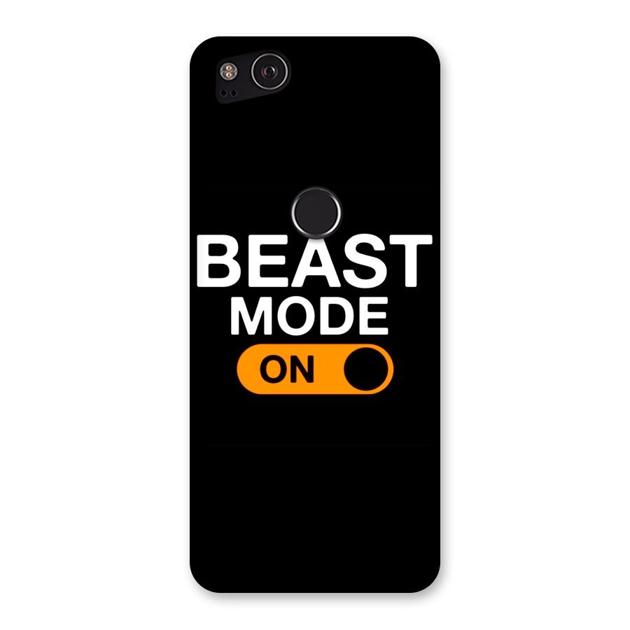 Beast Mode Switched On Back Case for Google Pixel 2