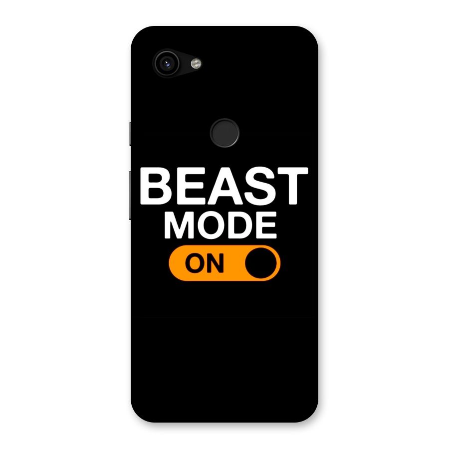 Beast Mode Switched On Back Case for Google Pixel 3a XL
