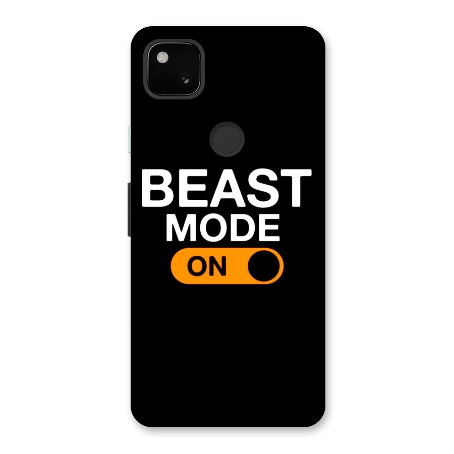Beast Mode Switched On Back Case for Google Pixel 4a