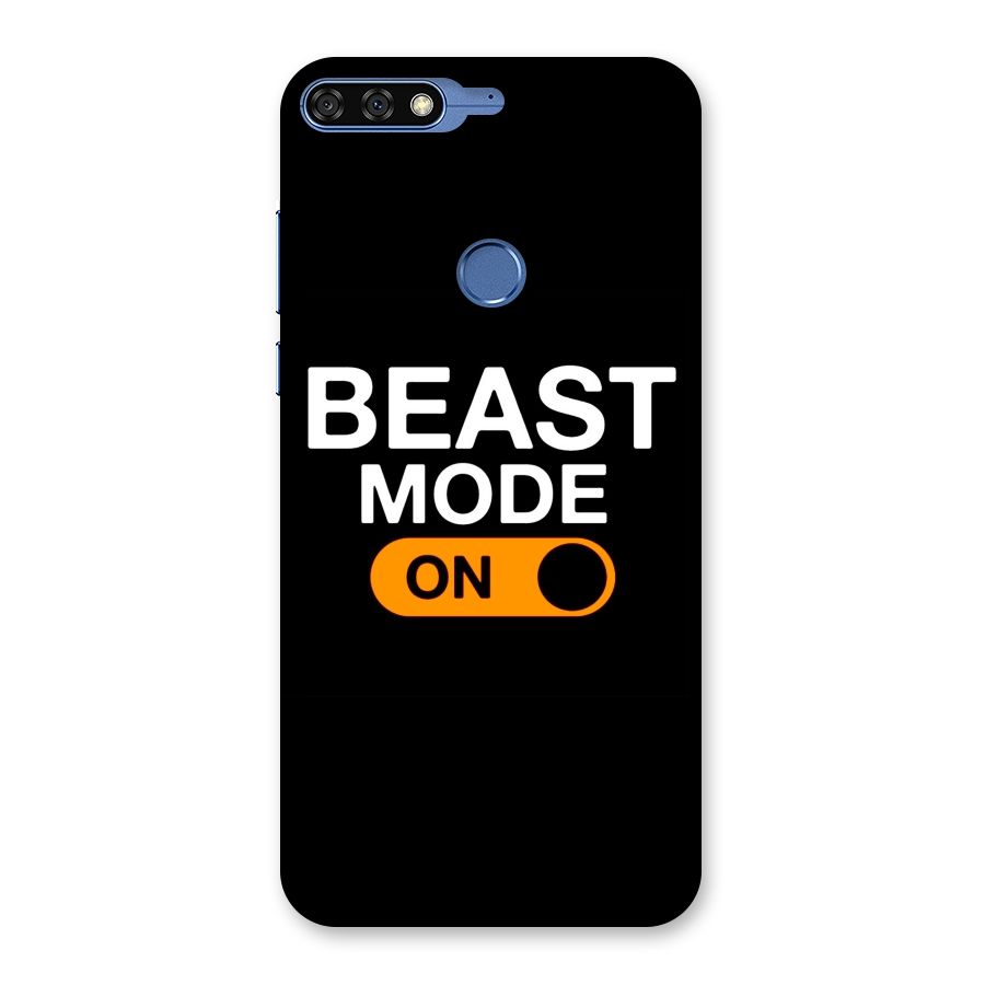 Beast Mode Switched On Back Case for Honor 7C
