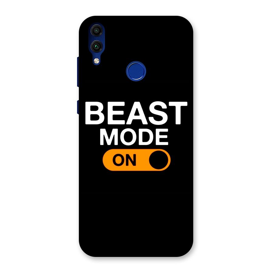 Beast Mode Switched On Back Case for Honor 8C