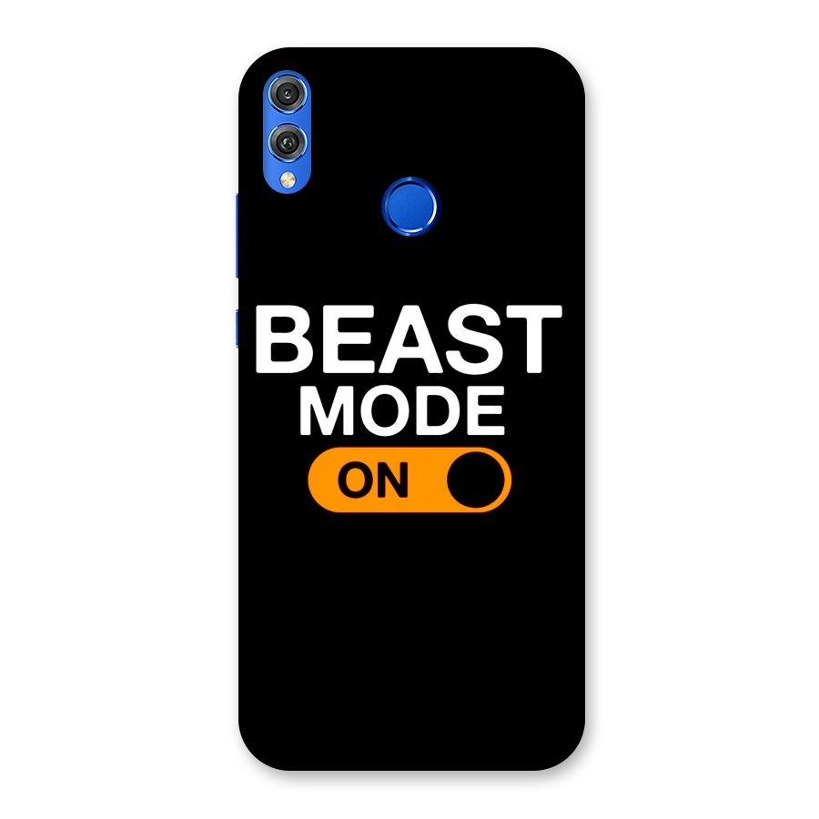 Beast Mode Switched On Back Case for Honor 8X