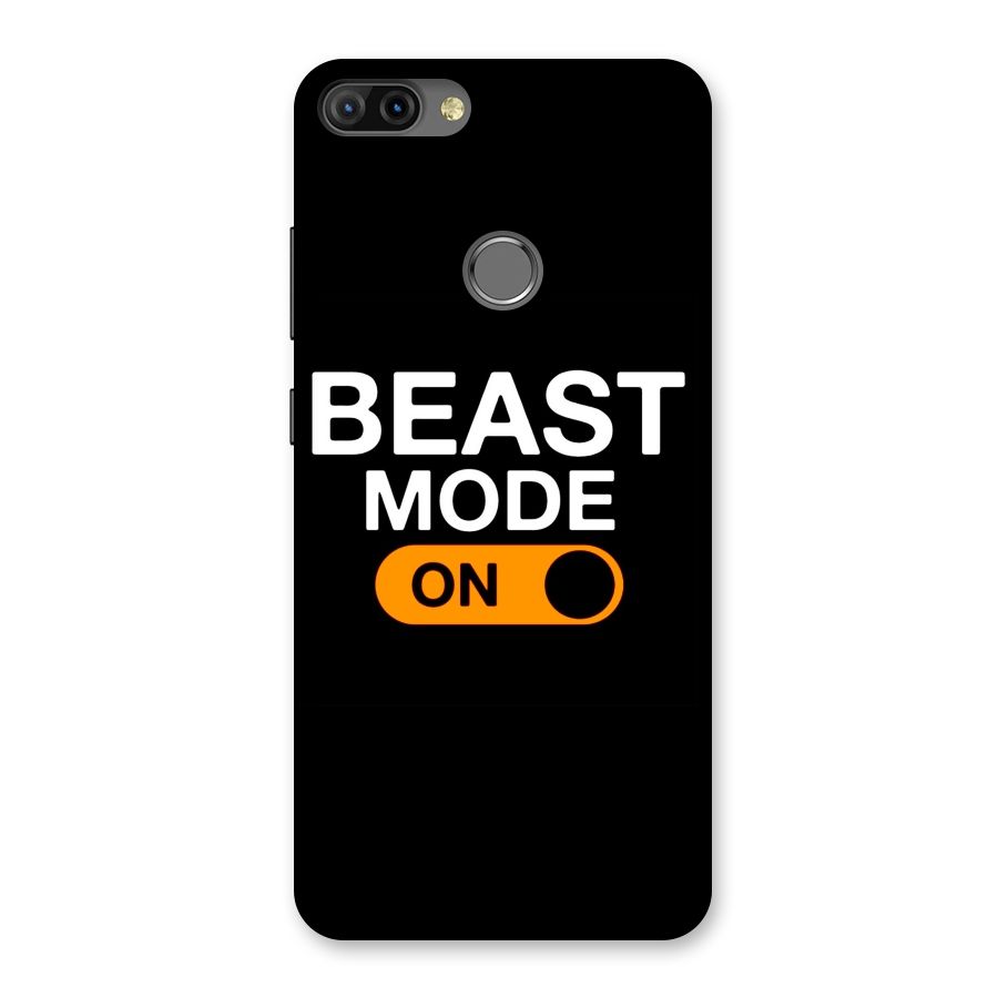 Beast Mode Switched On Back Case for Infinix Hot 6 Pro