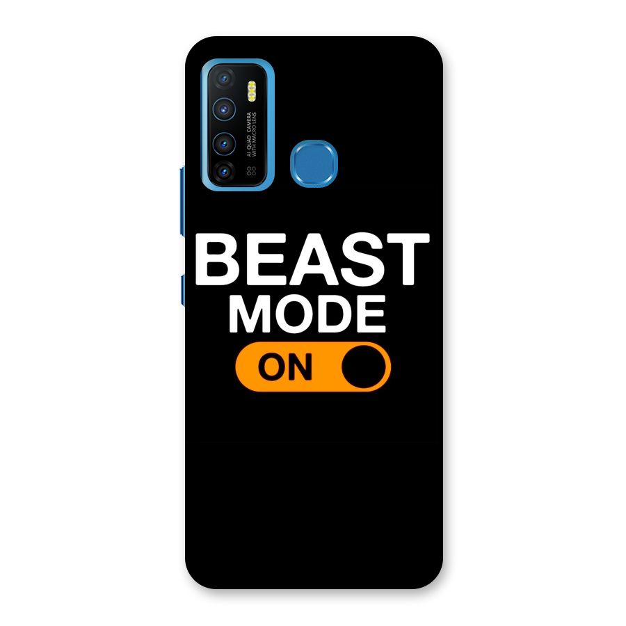 Beast Mode Switched On Back Case for Infinix Hot 9