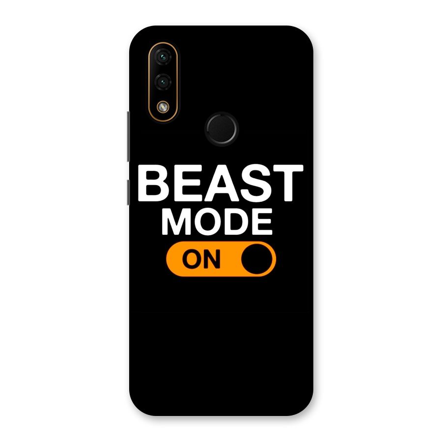 Beast Mode Switched On Back Case for Lenovo A6 Note