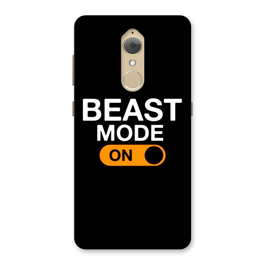 Beast Mode Switched On Back Case for Lenovo K8
