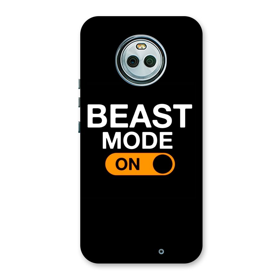 Beast Mode Switched On Back Case for Moto X4