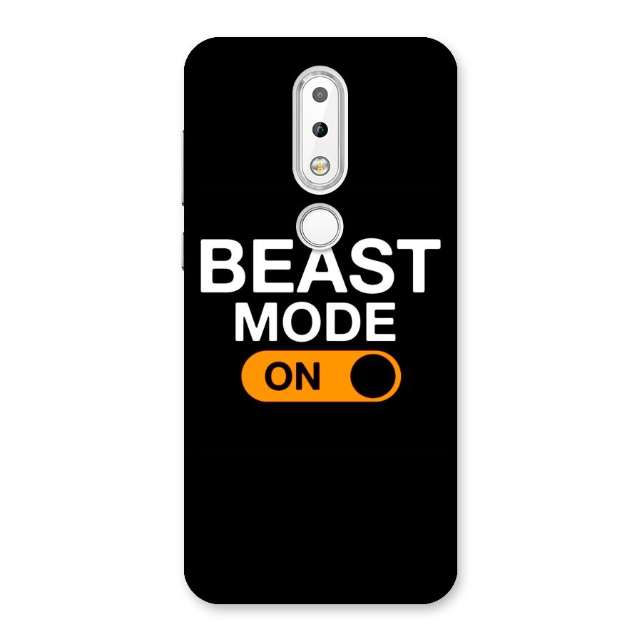 Beast Mode Switched On Back Case for Nokia 6.1 Plus