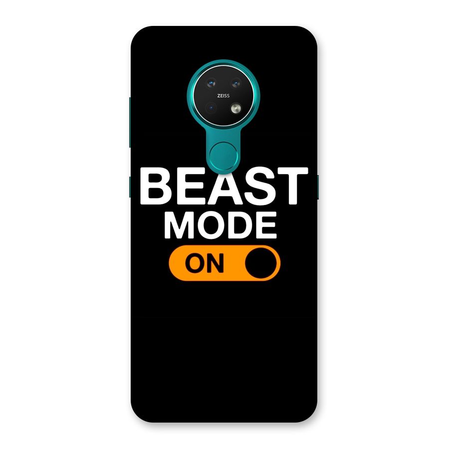 Beast Mode Switched On Back Case for Nokia 7.2