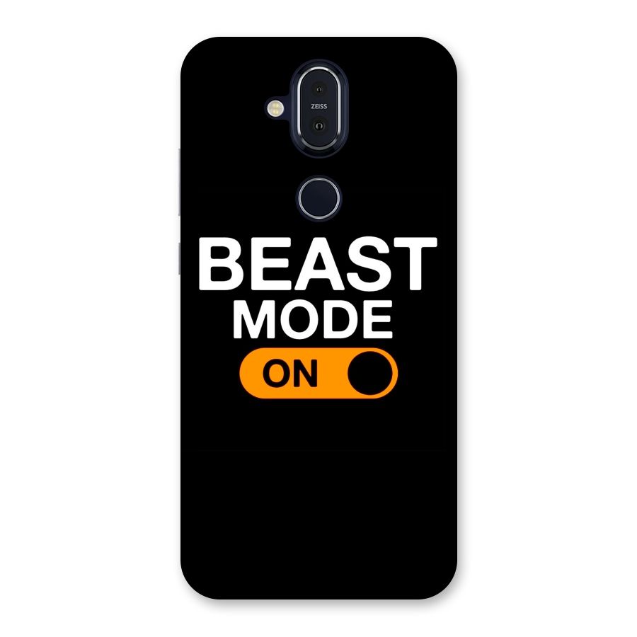 Beast Mode Switched On Back Case for Nokia 8.1