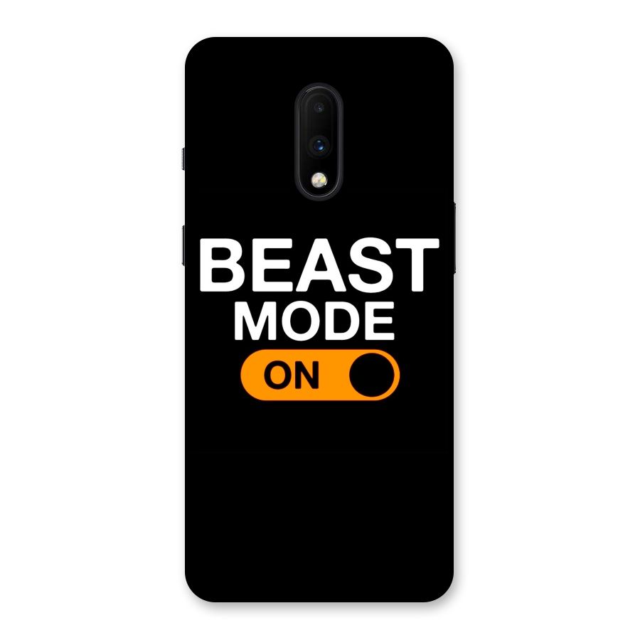 Beast Mode Switched On Back Case for OnePlus 7